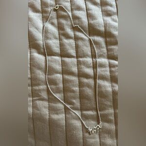 Silver 'Hope' Necklace